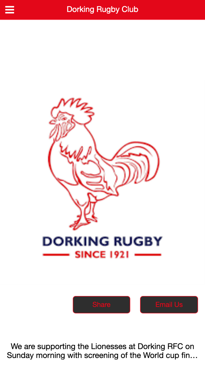 Dorking Rugby Club