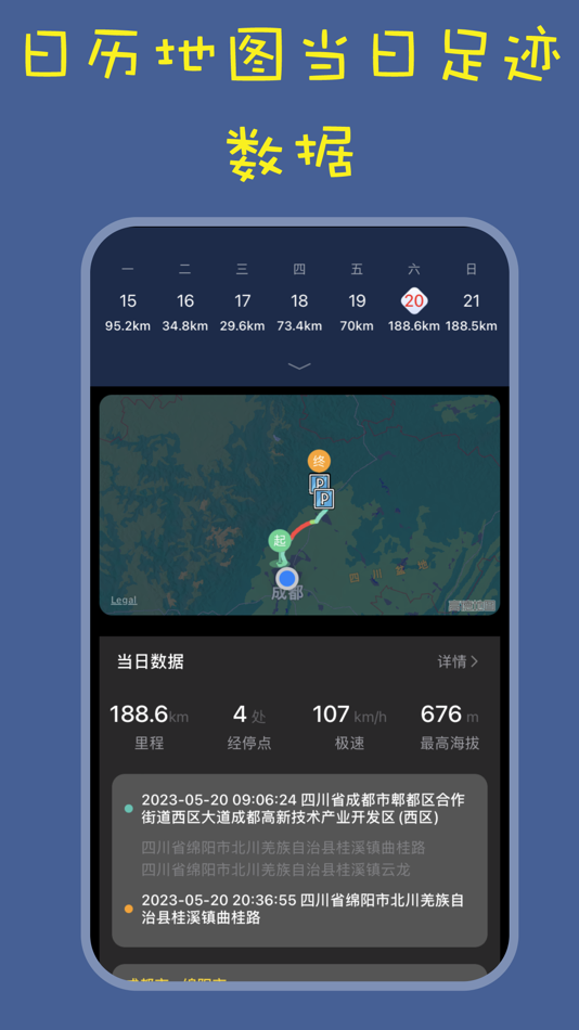 #3. 老马足迹地图-记录日常运动轨迹海拔 (iOS) 由: 永信 郭