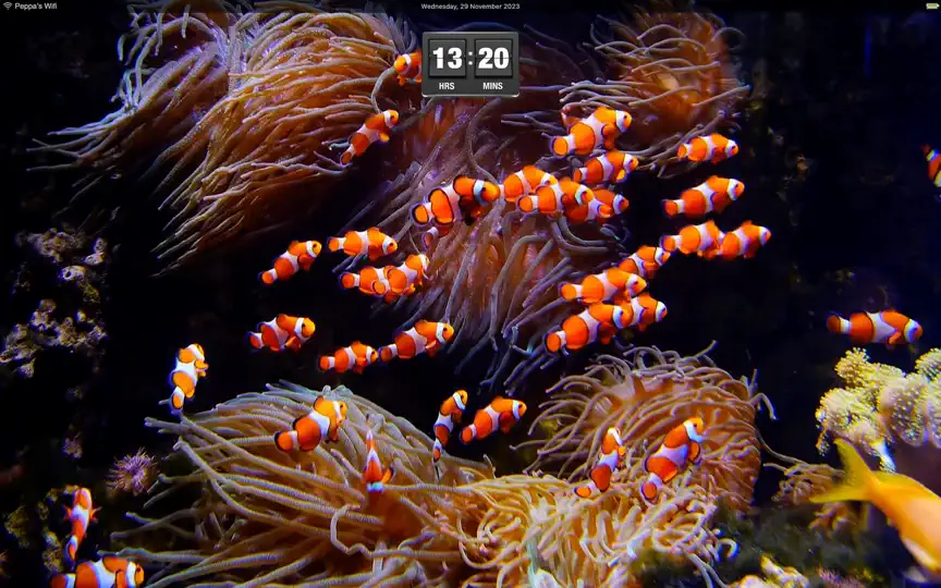 Captura de pantalla de Acuario HD: Salvapantallas en iPhone 7
