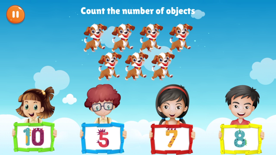 #6. Kids Learn (ABC & 123) (iOS) Podle: YASH FUTURE TECH SOLUTIONS PVT. LTD.