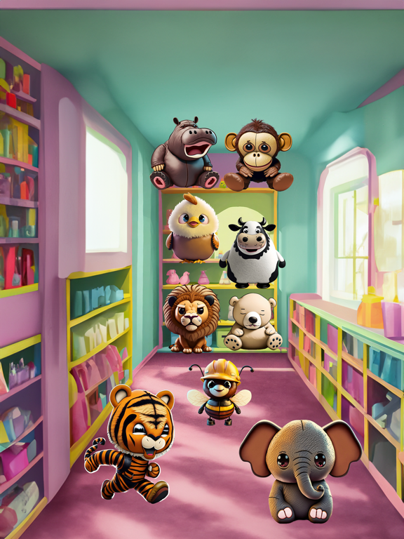 Screenshot #4 pour Animal Plushies Stickers