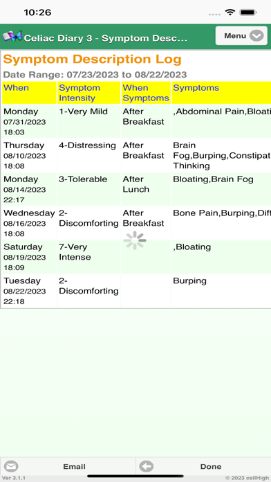 Celiac Diary 3 Screenshot