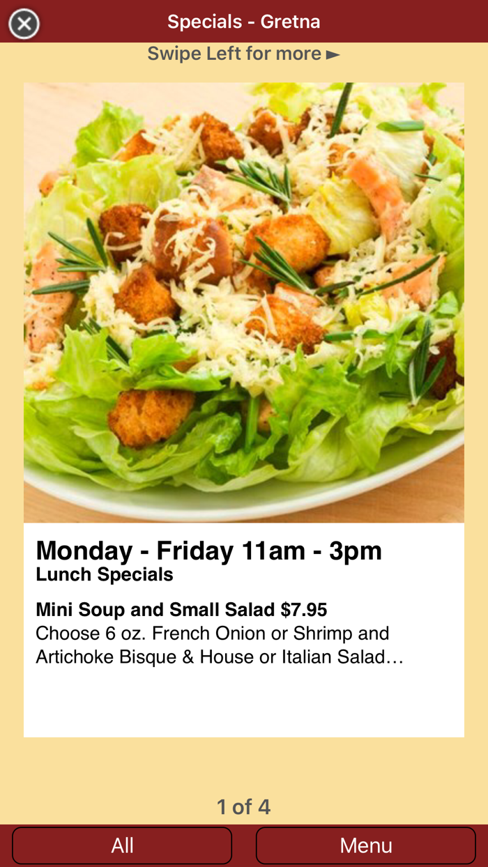 Specialty Italian Bistro