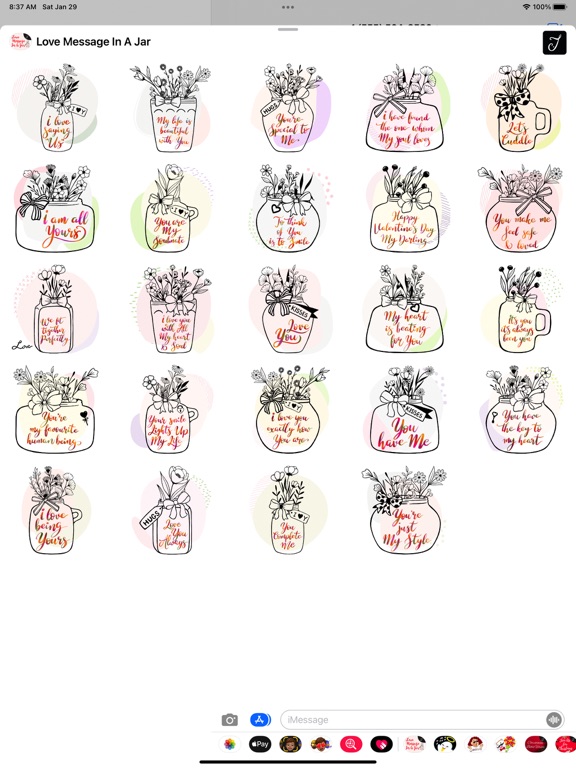 Screenshot #3 for Love Message In A Jar