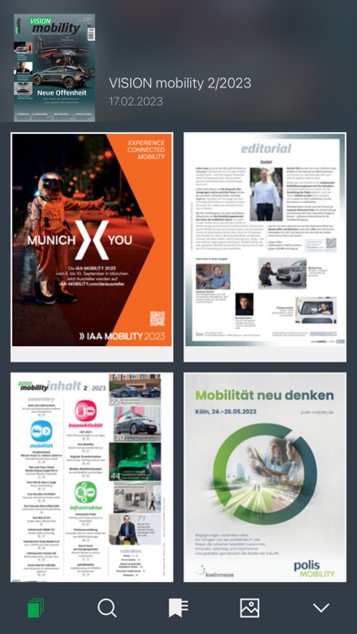 VISION mobility Magazin Screenshot