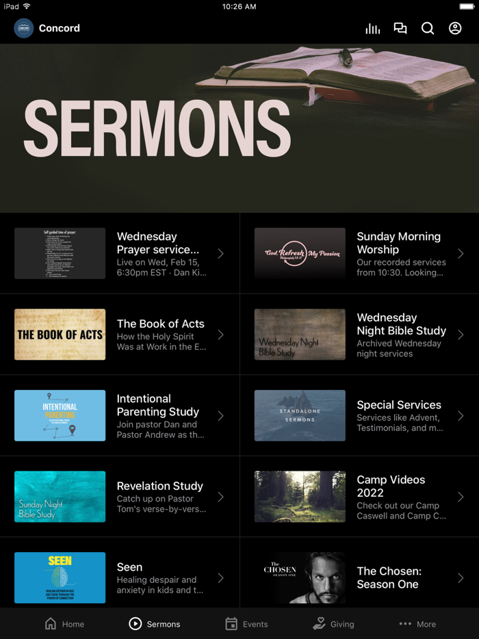 Concord Baptist Granite Falls