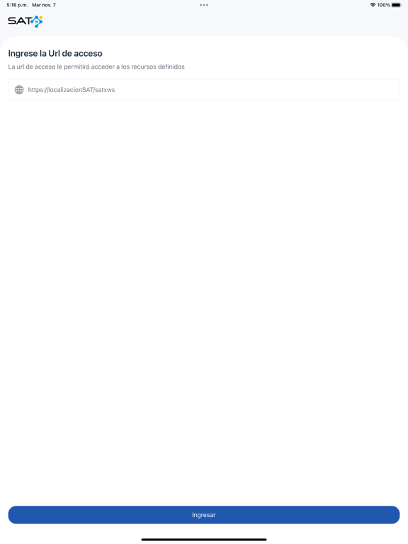SATMobile iPad screenshot