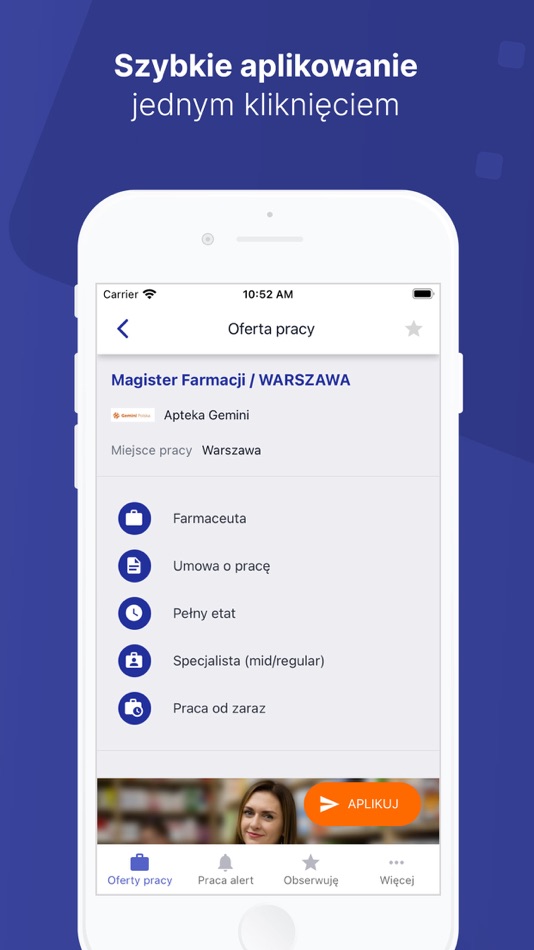 #4. Aplikuj.pl - oferty pracy (iOS) 由: Pawel Strykowski