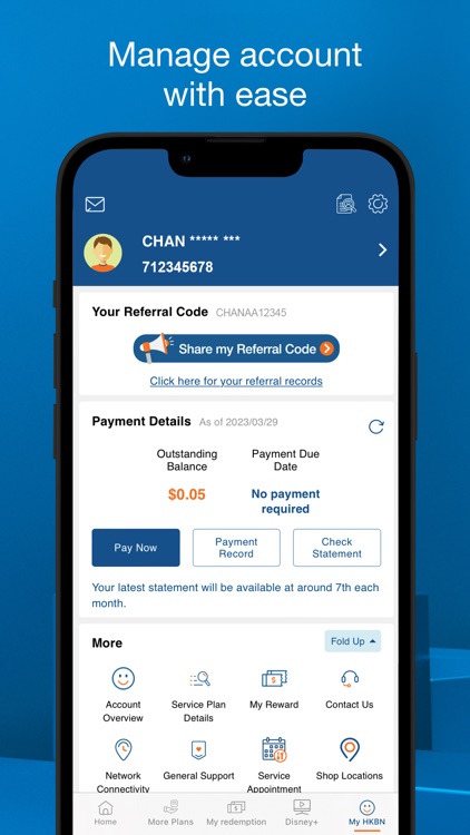 My HKBN: Rewards & Services