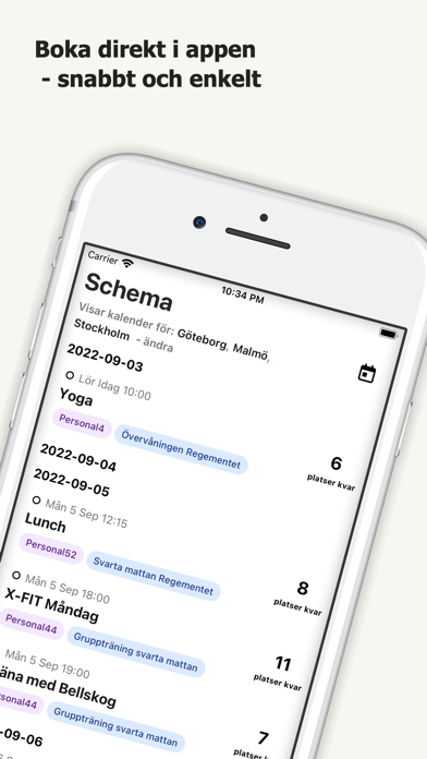 Screenshot #3 pour Prehab Göteborg