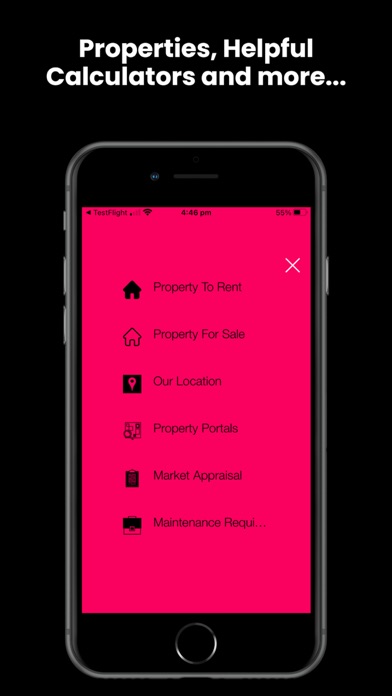Dimensions Property Services Screenshot