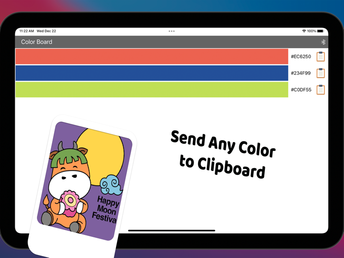 Clip Color Board