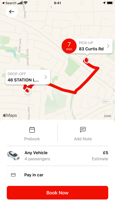 Screenshot #3 pour Hornchurch Minicabs.