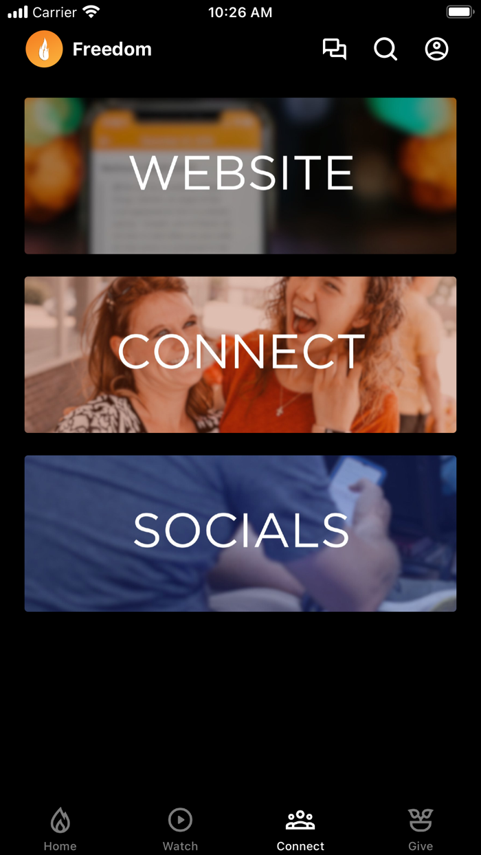 Freedom Fellowship App