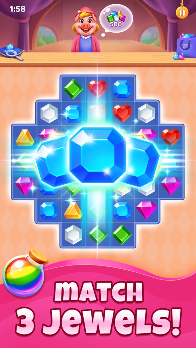 Jewel Party - Win Real Cash Screenshot