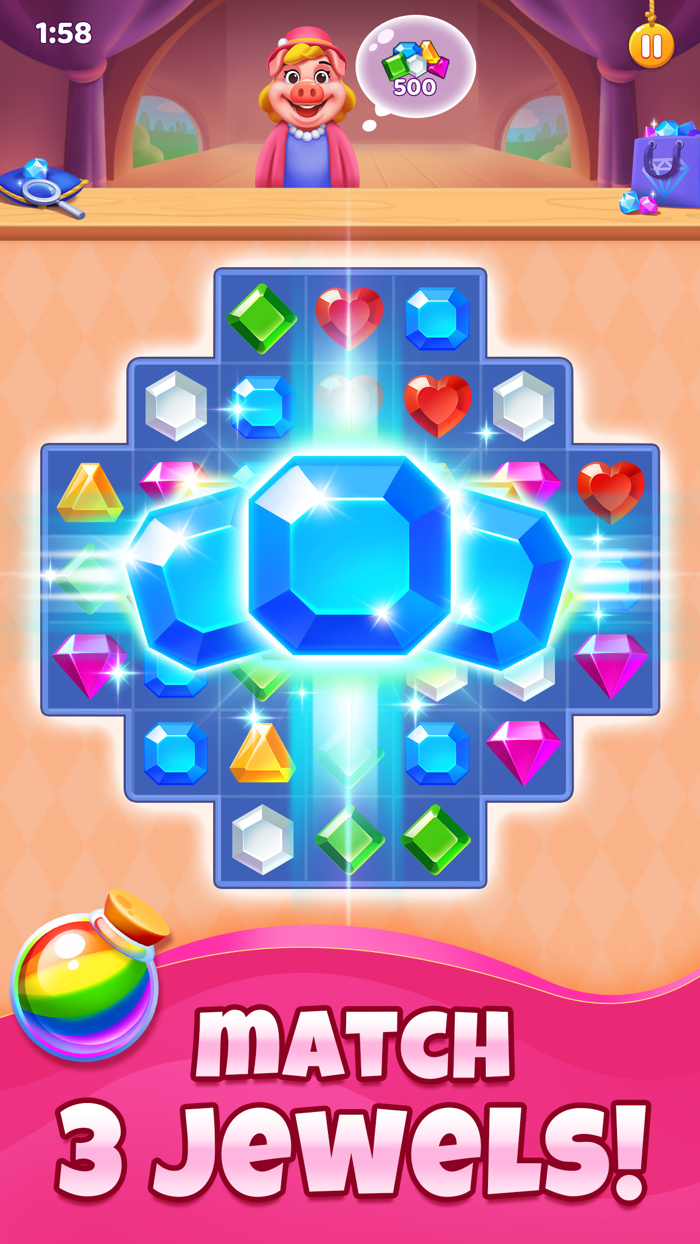 Jewel Party - Win Real Cash