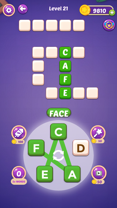 Quick & Easy English Crossword Screenshot