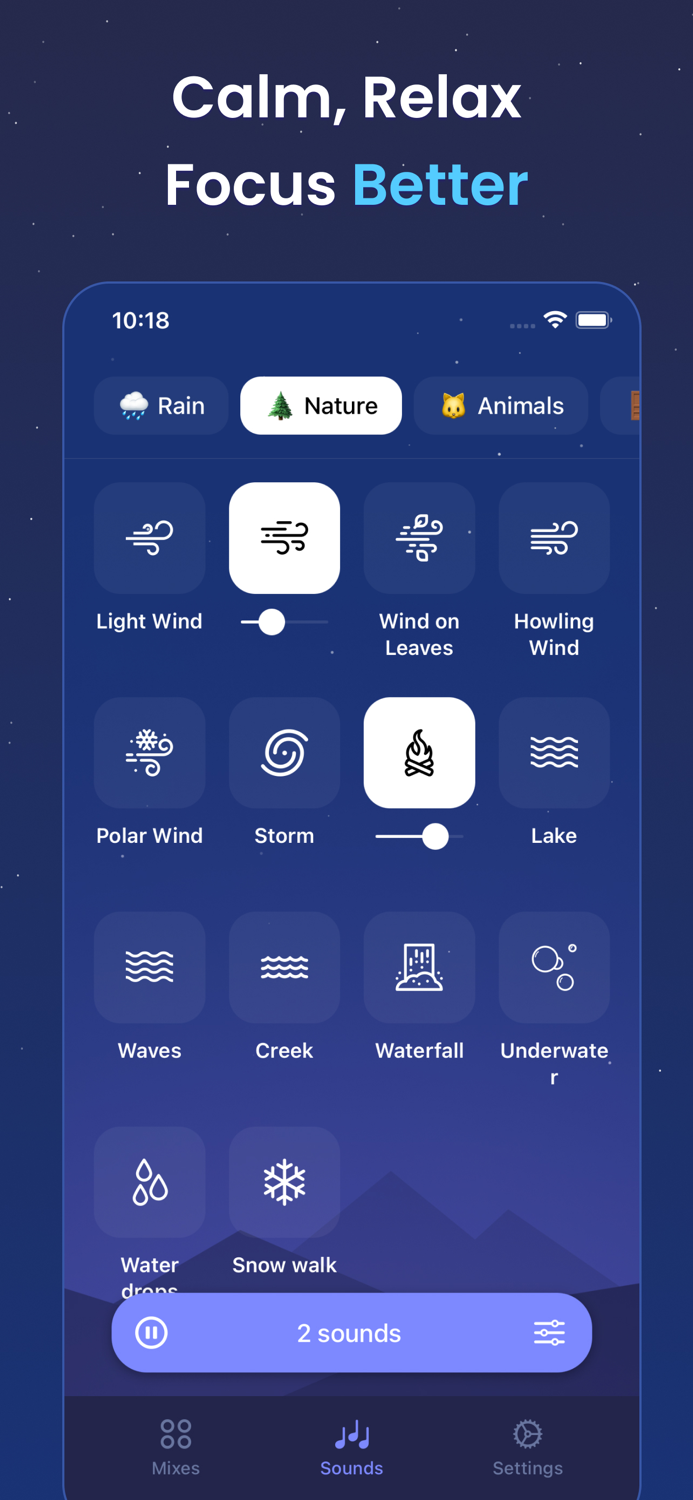 Moodifier White Noise Sounds