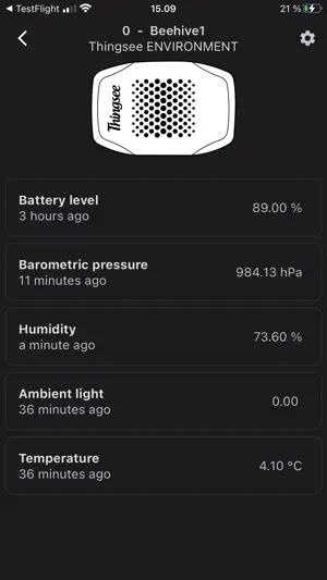 Thingsee Entry screenshot 2