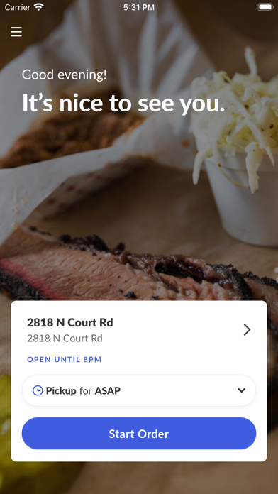 Warehouse Barbecue Co. Screenshot 2 - AppWisp.com