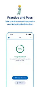 U.S. Citizenship Test 2024 screenshot #3 for iPhone