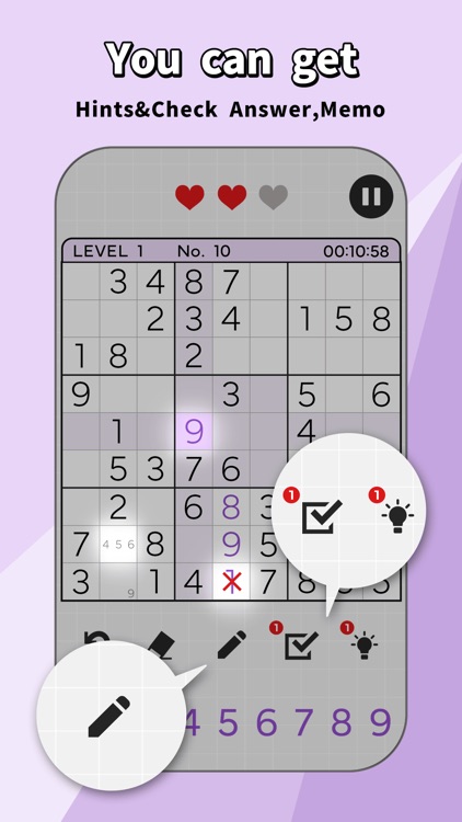 SUDOKU.classic game screenshot-3