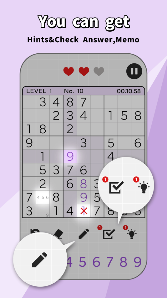 #4. SUDOKU.classic game (iOS) 由: SUCCESS Corporation