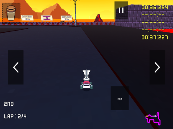 Screenshot #4 pour Retro Kart Rush