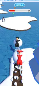 Snowball Race! screenshot #4 for iPhone