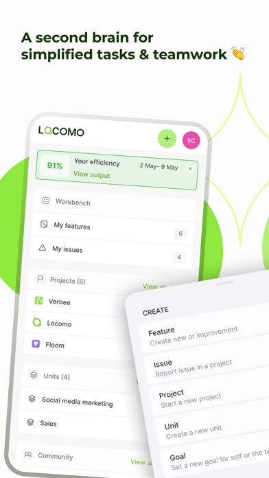 Locomo.io Screenshot