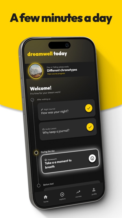 DreamWell: Daily Routines