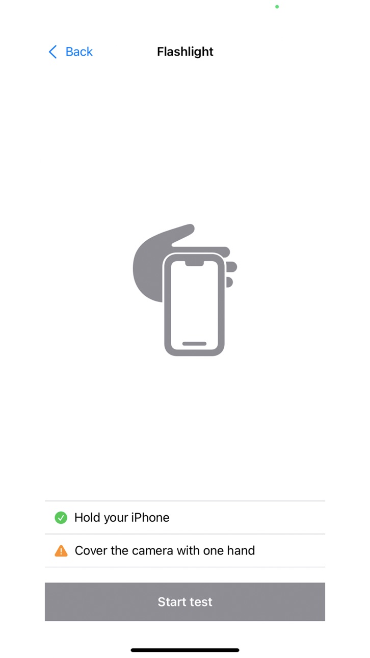 iPhone screenshot