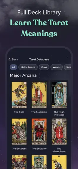 Game screenshot Tarot card reading — TarotX apk