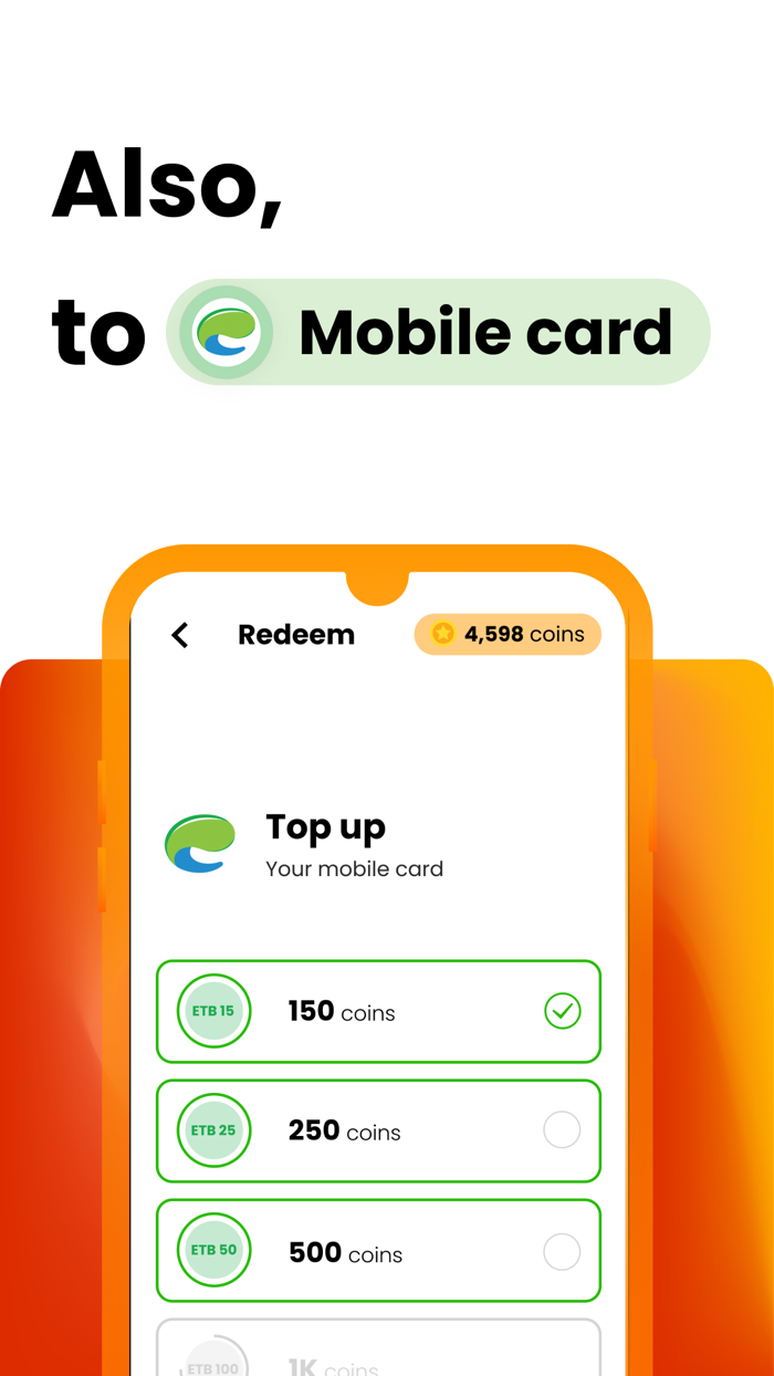 Shewaber Rewards Scan receipt