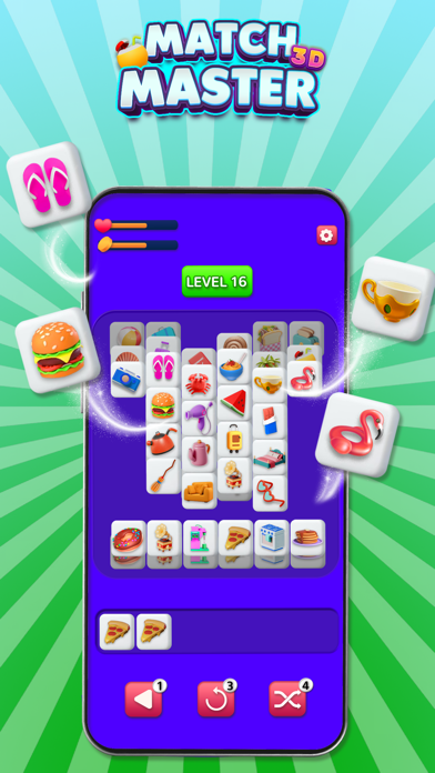 Match Master 3D Tap Tiles Game Screenshot