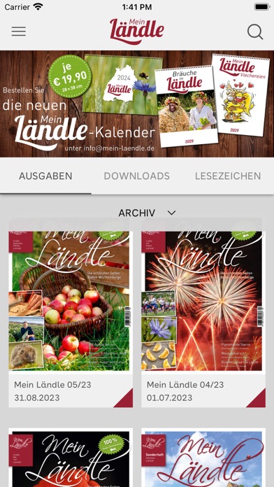 Mein Ländle Screenshot