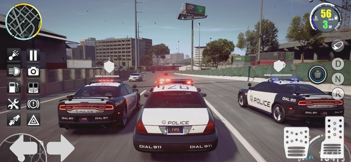 Police Simulator Cop Car 2023
