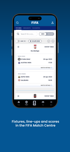 ‎The Official FIFA App Screenshot