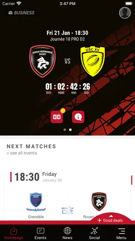 Game screenshot Rouen Normandie Rugby mod apk