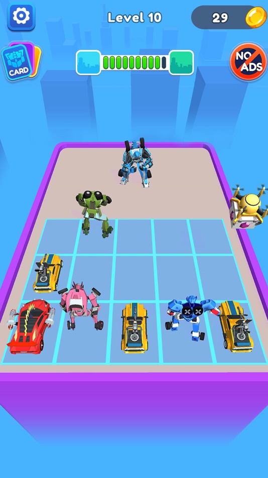 #2. Merge Robot Master: Car Games (iOS) 由: ICEBEAR., JSC