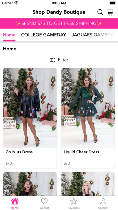 Shop Dandy Boutique Screenshot