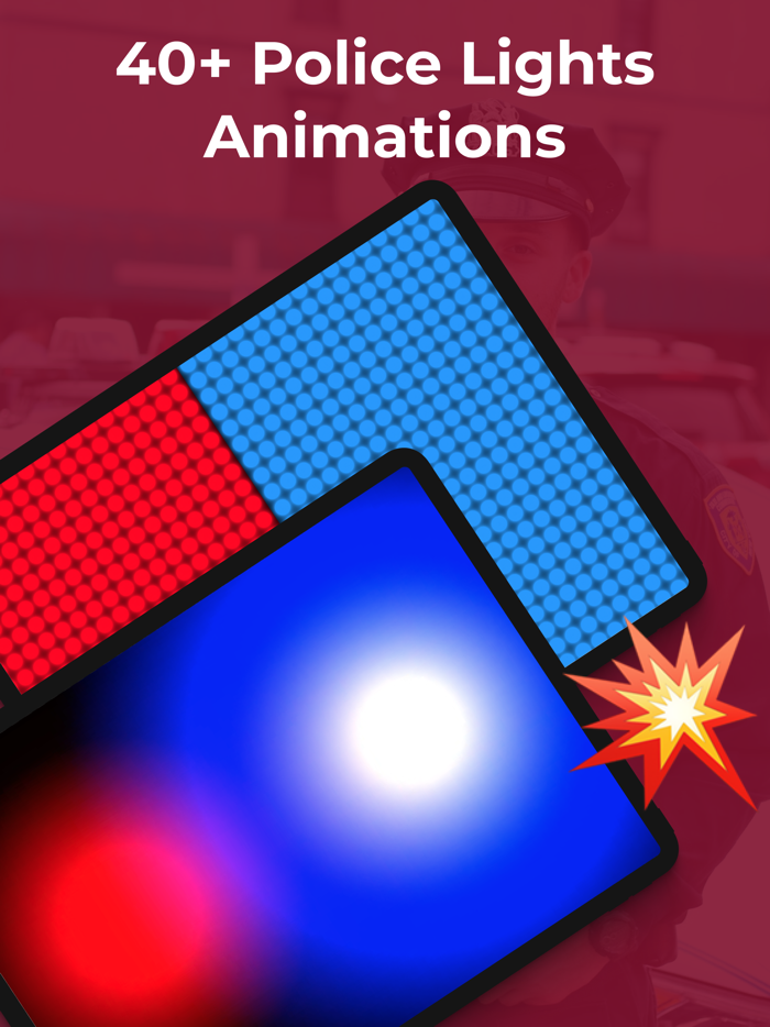 Police Siren Taser Strobe