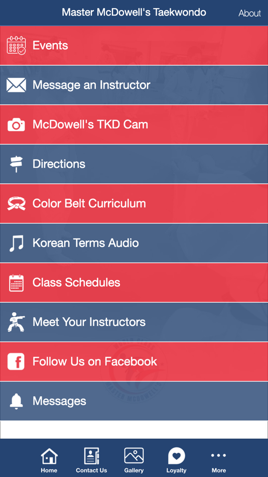 #3. Master McDowell's Tae Kwon Do (iOS) Podle: Victoria McDowell