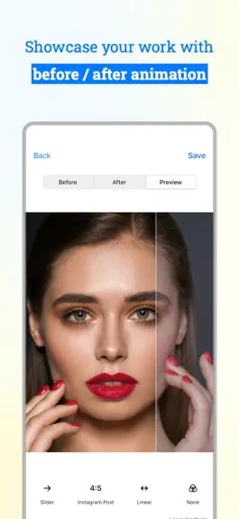 Game screenshot Before/After Retouch Animation mod apk