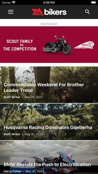 ZA Bikers Screenshot 1 - AppWisp.com