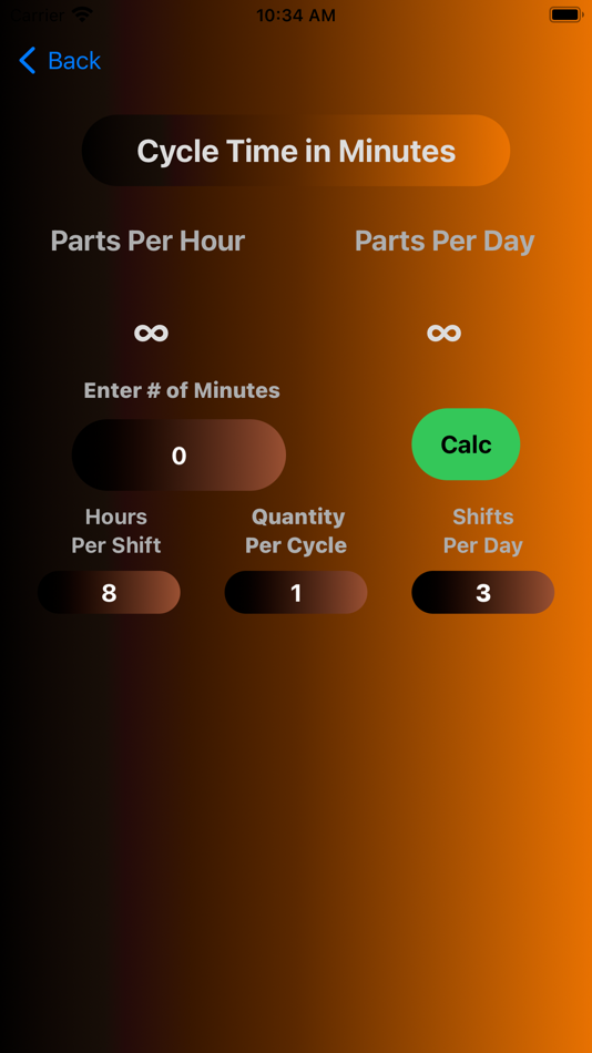 #5. Cycle Time Calculator (iOS) 由: Terry Wayne Henry