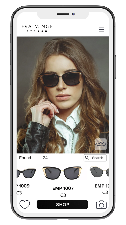 #3. Eva Minge EyeLab (iOS) Podle: AR-Labs.io