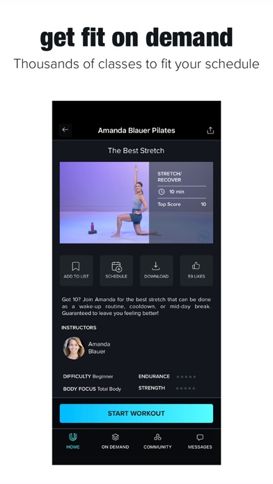 NEOU: Fitness & Exercise App Screenshot