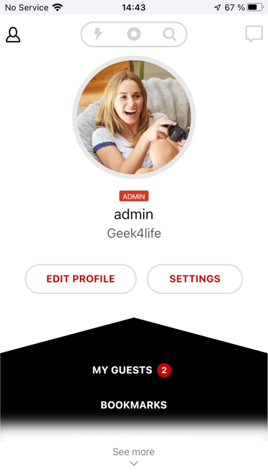 #1. g33kdating (iOS) 由: Geek HQ e. U.