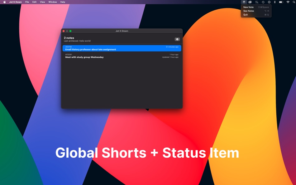 Jot It Down - Work Smarter. (macOS) 由: Zach Farley Jot It Down - Work Smarter. (macOS) 由: Zach Farley